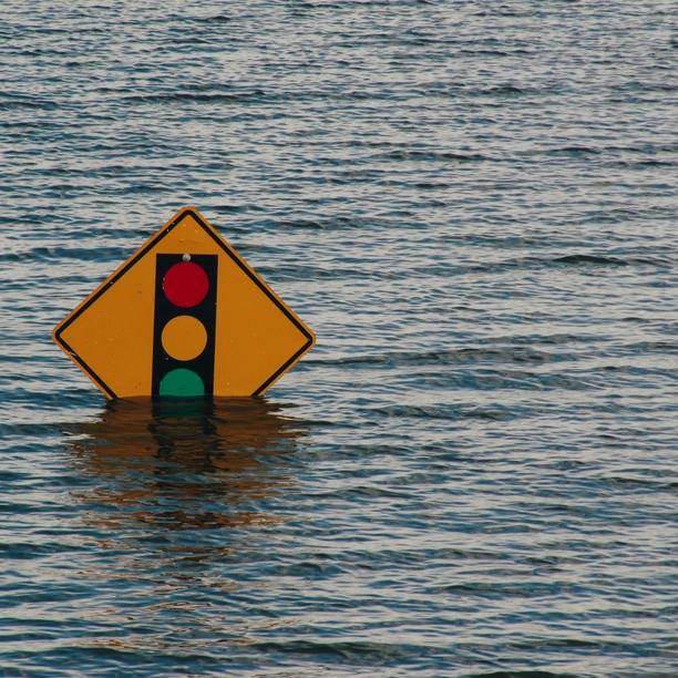 Sign Under Water